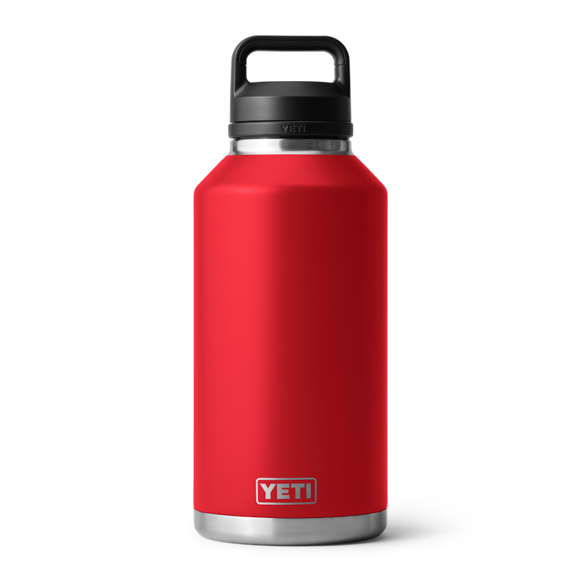 64 oz Water Bottle, Rescue Red, large
