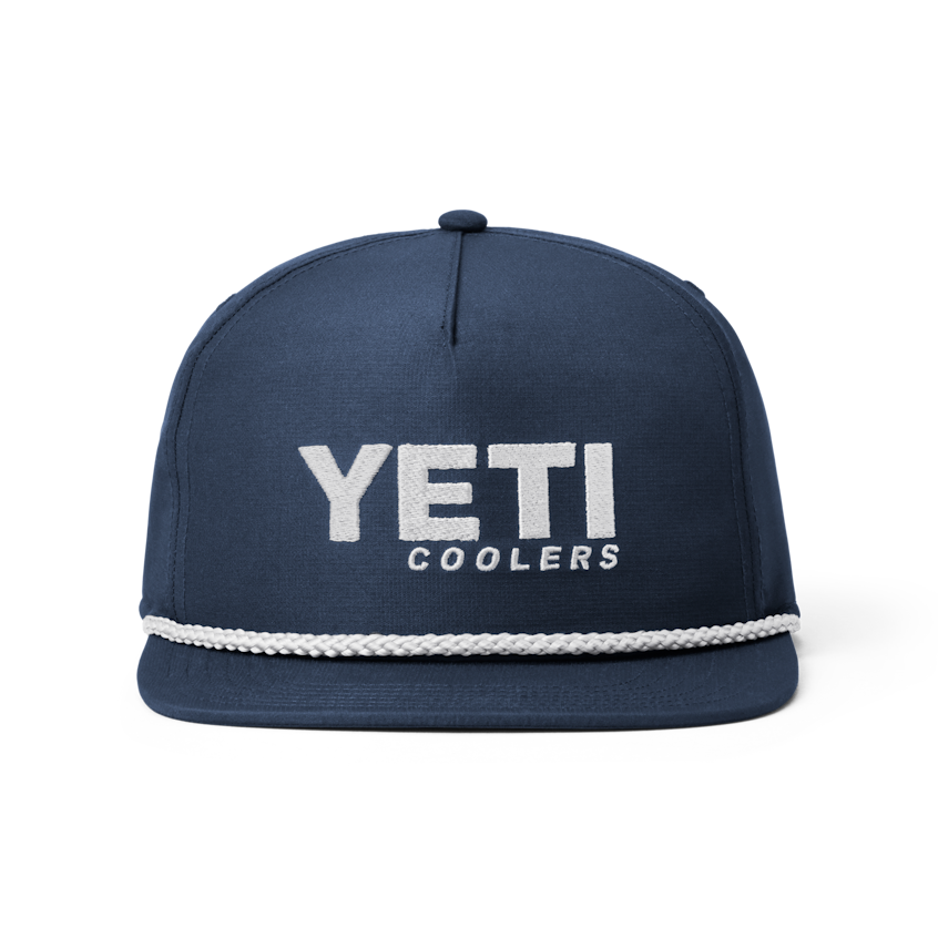 YETI / Mid Pro Flat Brim Rope Hat - Navy