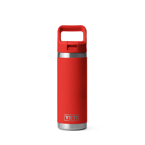 18 oz Water Bottle, Canyon Red, card