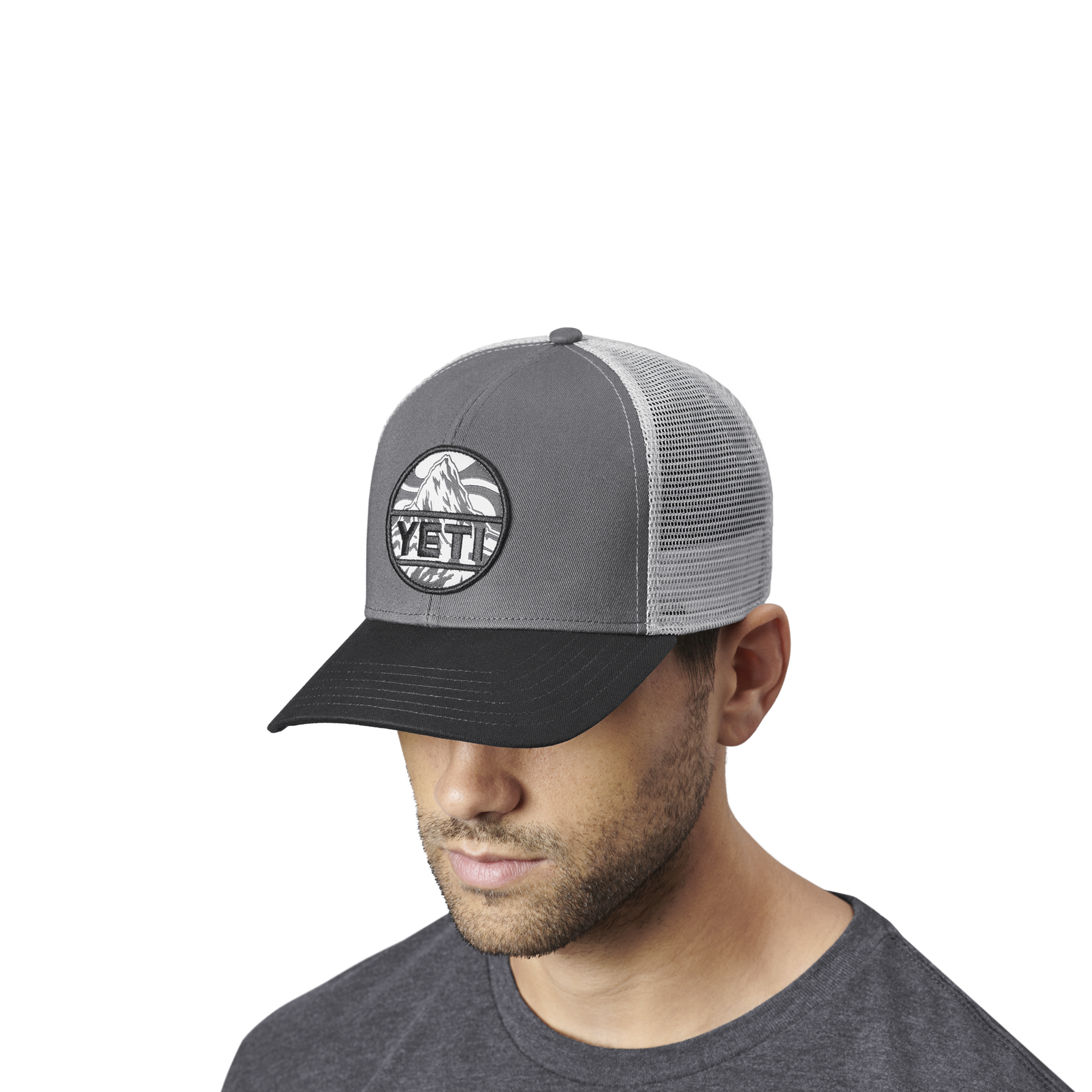 YETI Mountain Badge Trucker Hat