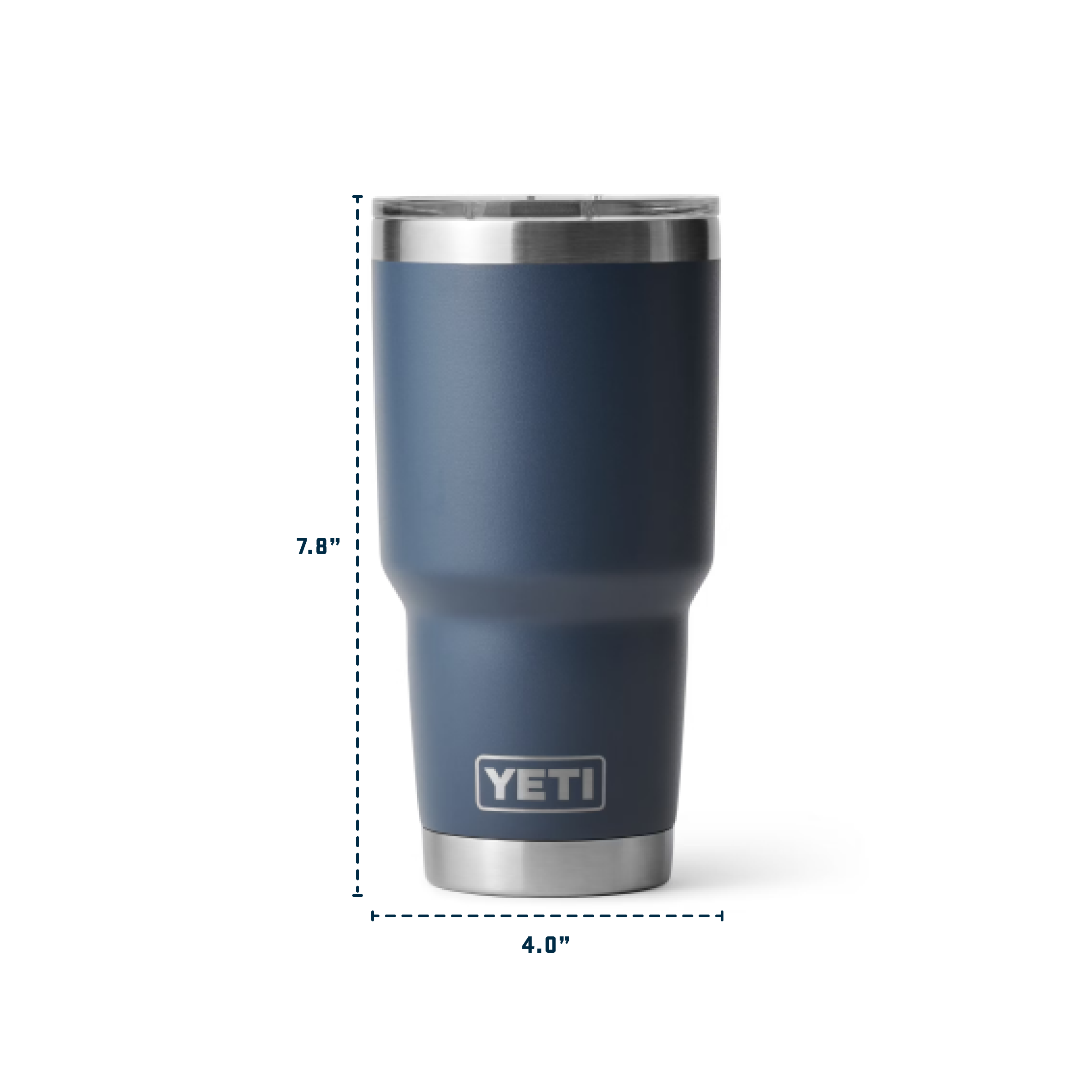 Yeti Rambler 30 Oz Tumbler With Acrylic Lid
