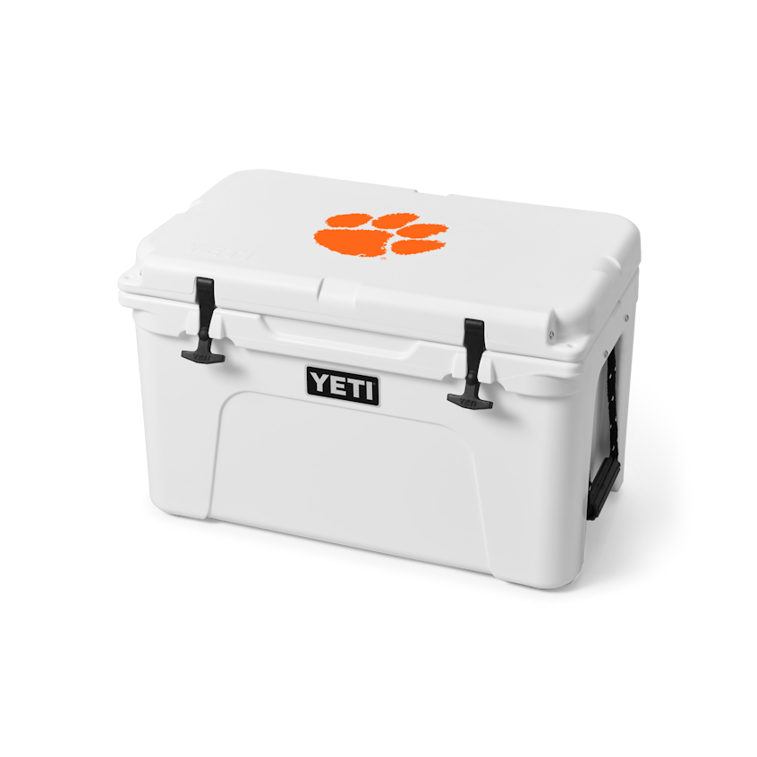 Clemson Coolers, White, large