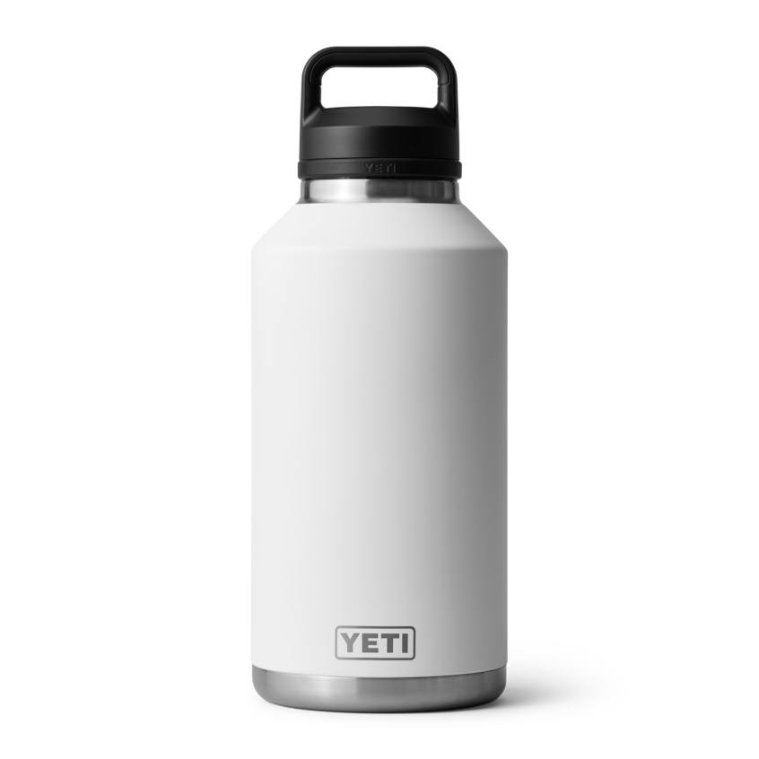 64 oz Water Bottle, White, large