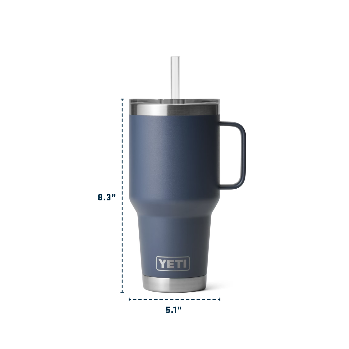 YETI Rambler 35 oz Straw Tumbler with Lid