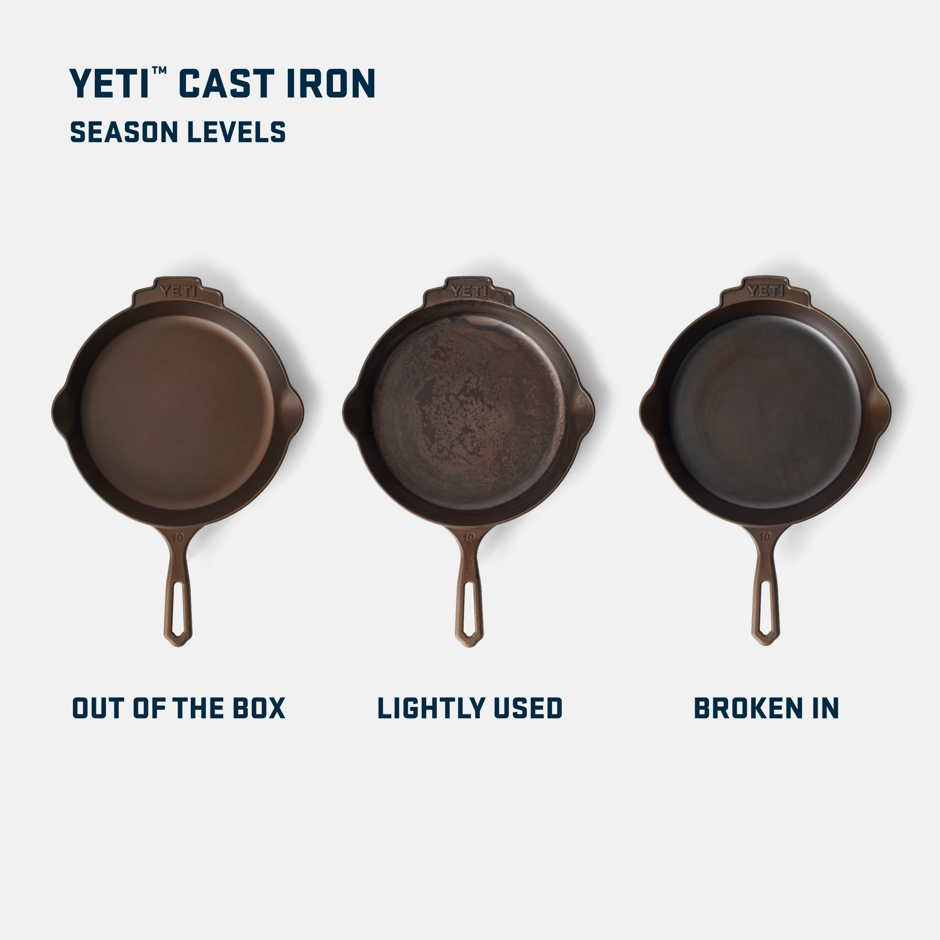 YETI 12" Cast Iron Skillet