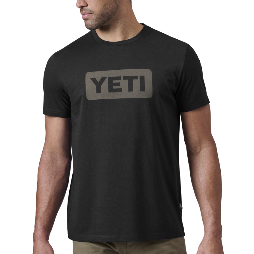 YETI Floral Logo Badge Short Sleeve T-Shirt