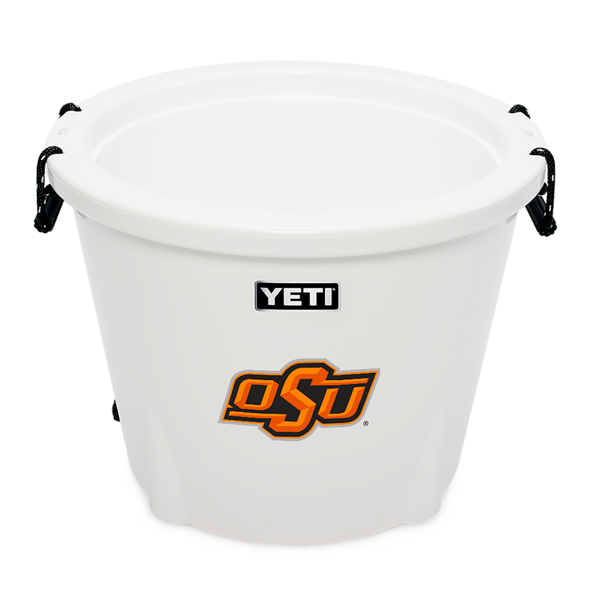 Oklahoma State Coolers, White, large