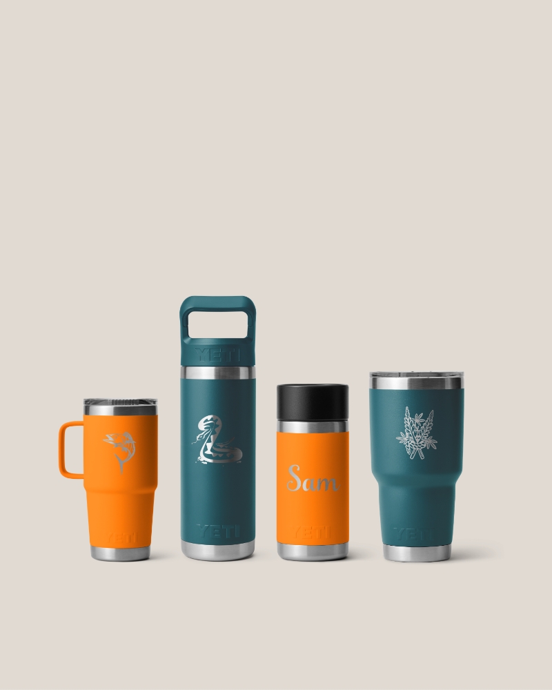 Monogrammed yeti sales