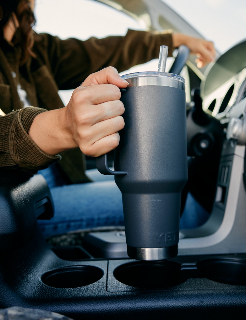 Yeti rambler fit in cup best sale holder