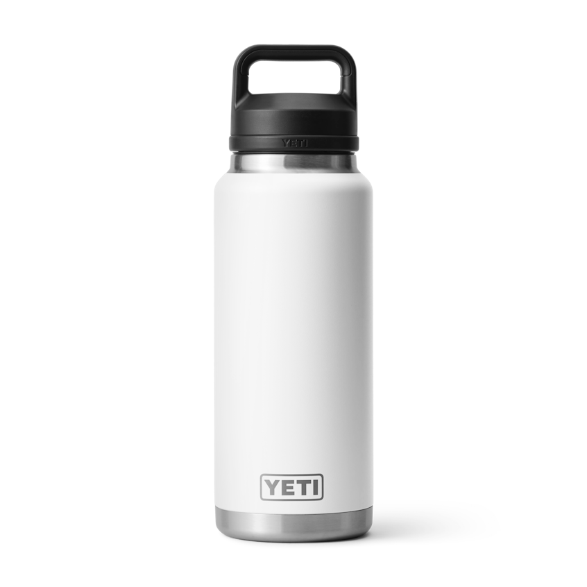 36 oz Water Bottle, White, large