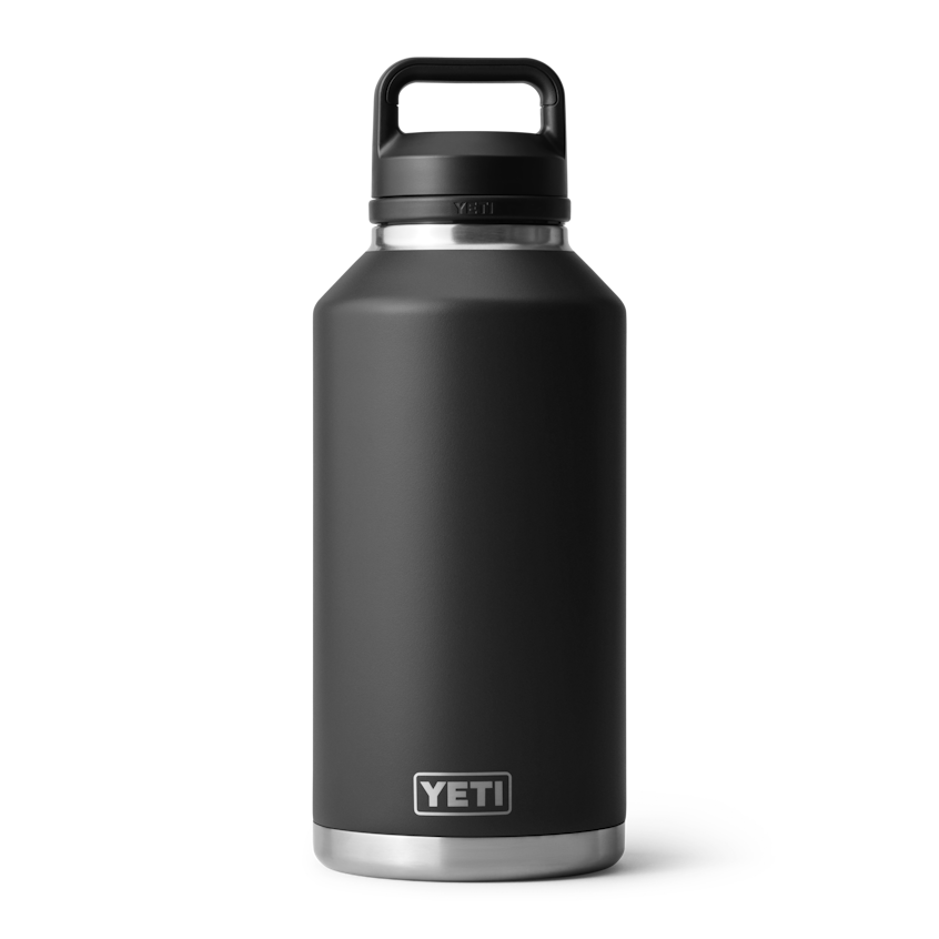 64 oz Water Bottle, Black, large