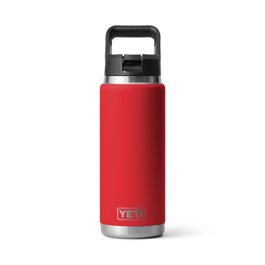 26 oz Water Bottle, Rescue Red, large