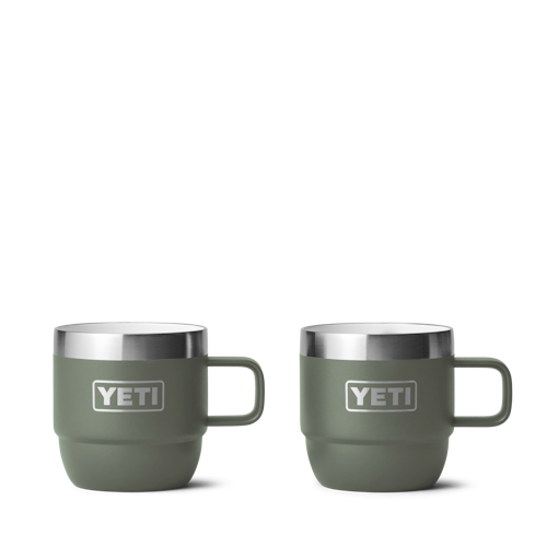 Yeti Rambler 6 oz Stackable Mugs - Camp Green