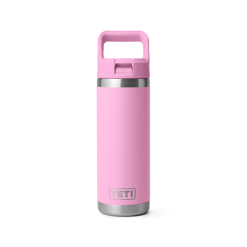 18 oz Water Bottle, Power Pink, large