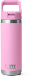18 oz Water Bottle, Power Pink, card