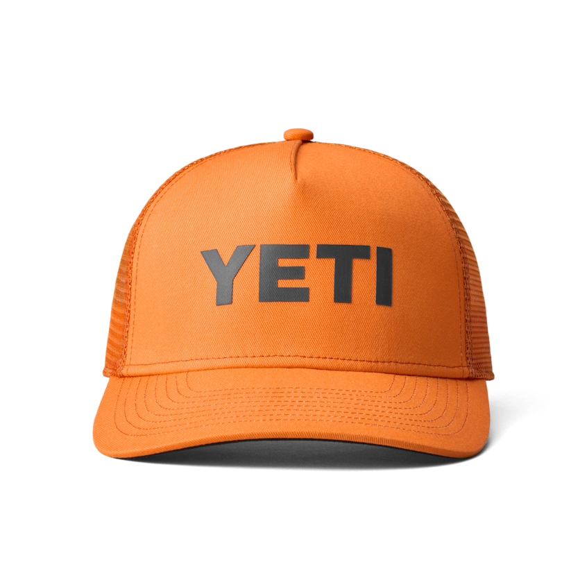 Mid Pro Trucker Hat, Blaze Orange, large