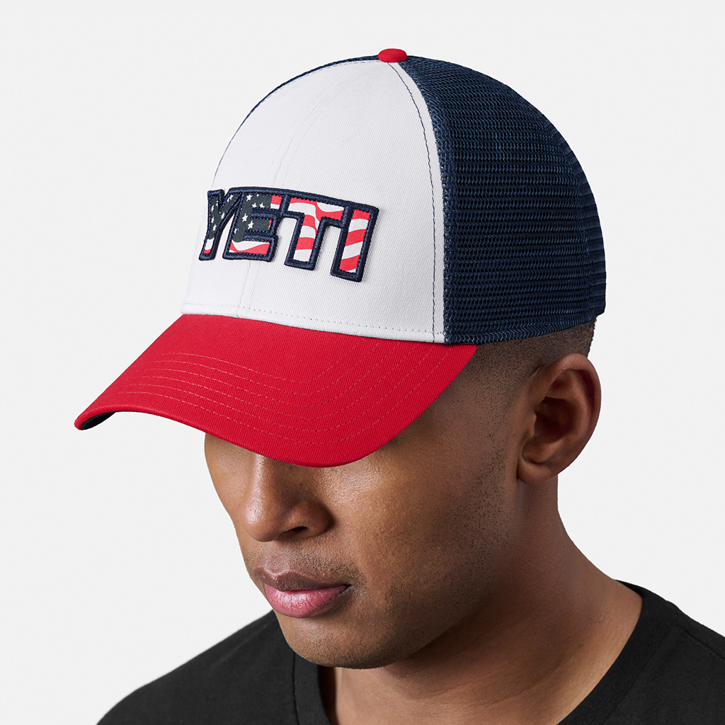Red yeti hat sales