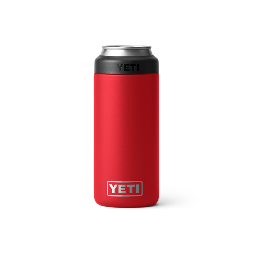 12 oz Colster® Slim Can Cooler, Rescue Red, large