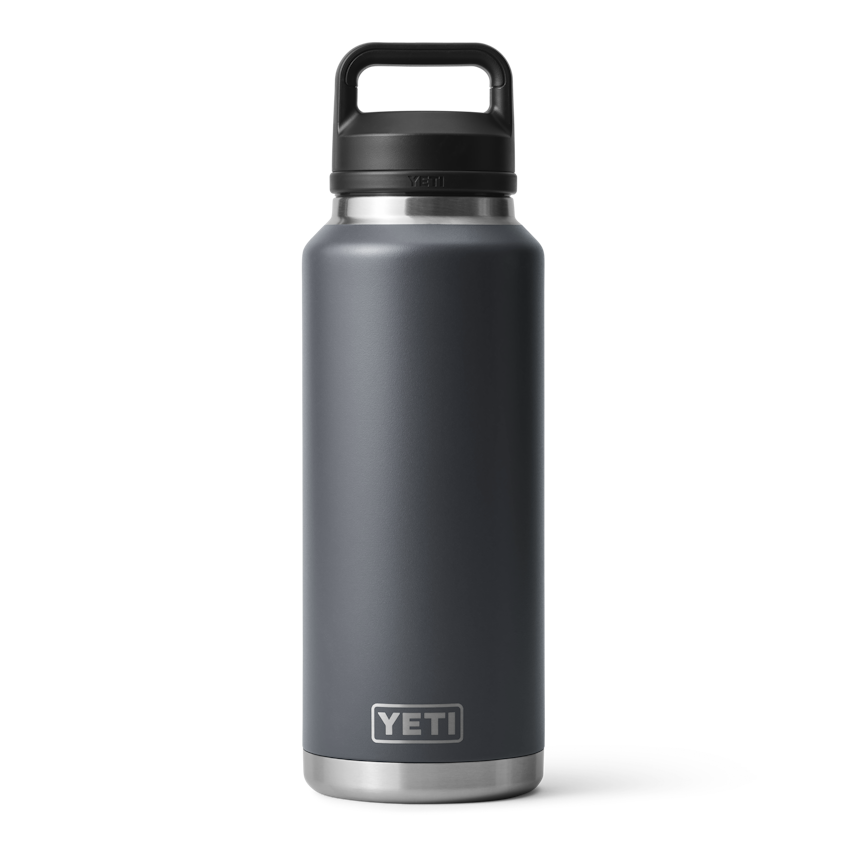 46 oz Water Bottle, Charcoal, large