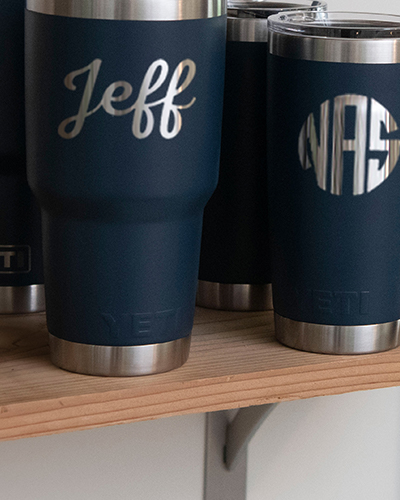 Customized yeti on sale