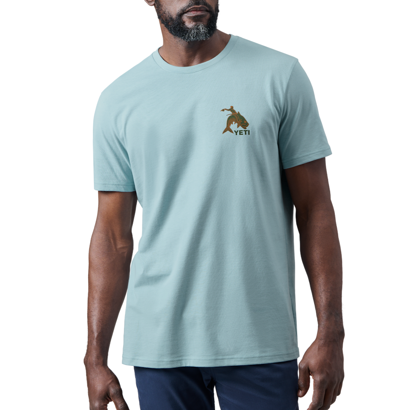 YETI Grand Canyon Short Sleeve T-Shirt - Sand - TackleDirect