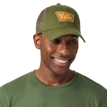 Yeti low profile camp hat top