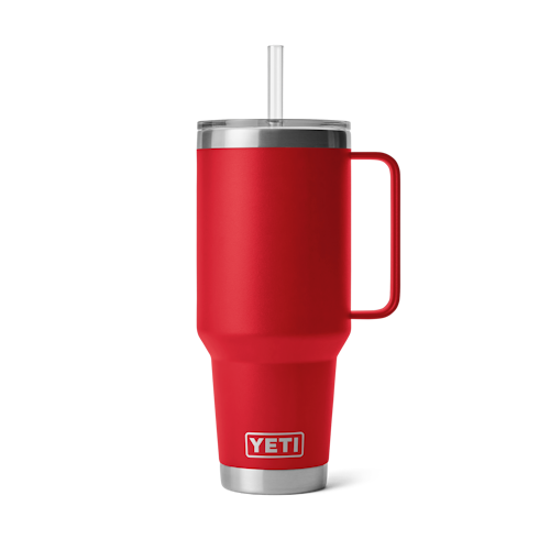 YETI Rambler 64 oz Bottle Chug Rescue Red - Backcountry & Beyond