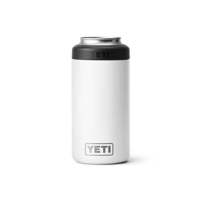 16 oz Colster® Tall Can Cooler, White, large