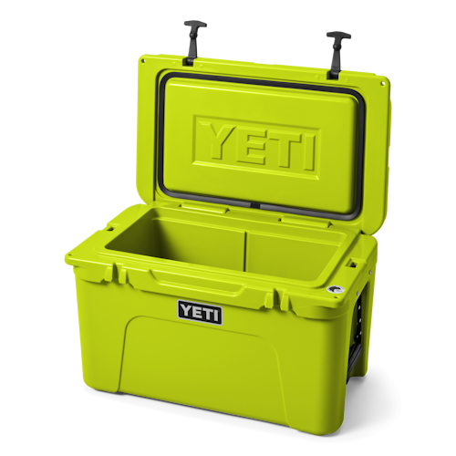 Green Top Hunt Fish - YETI has arrived! We have the all new CHARTREUSE  color from Yeti in coolers. These coolers come in two sizes such as 35 and  45. Order Online
