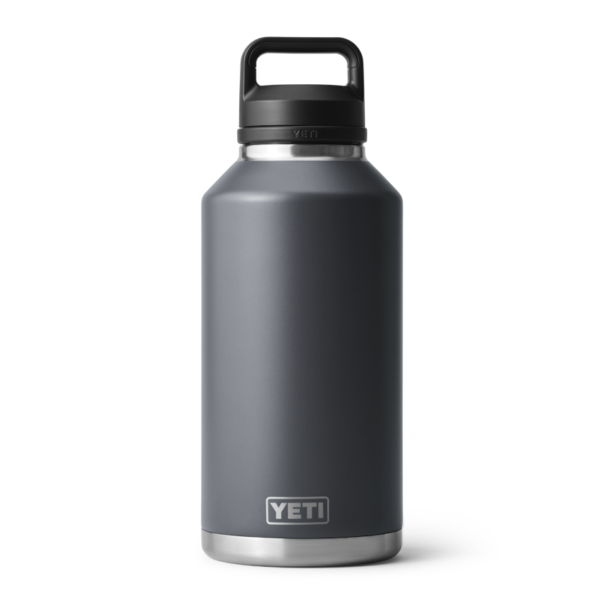 64 oz Water Bottle, Charcoal, large