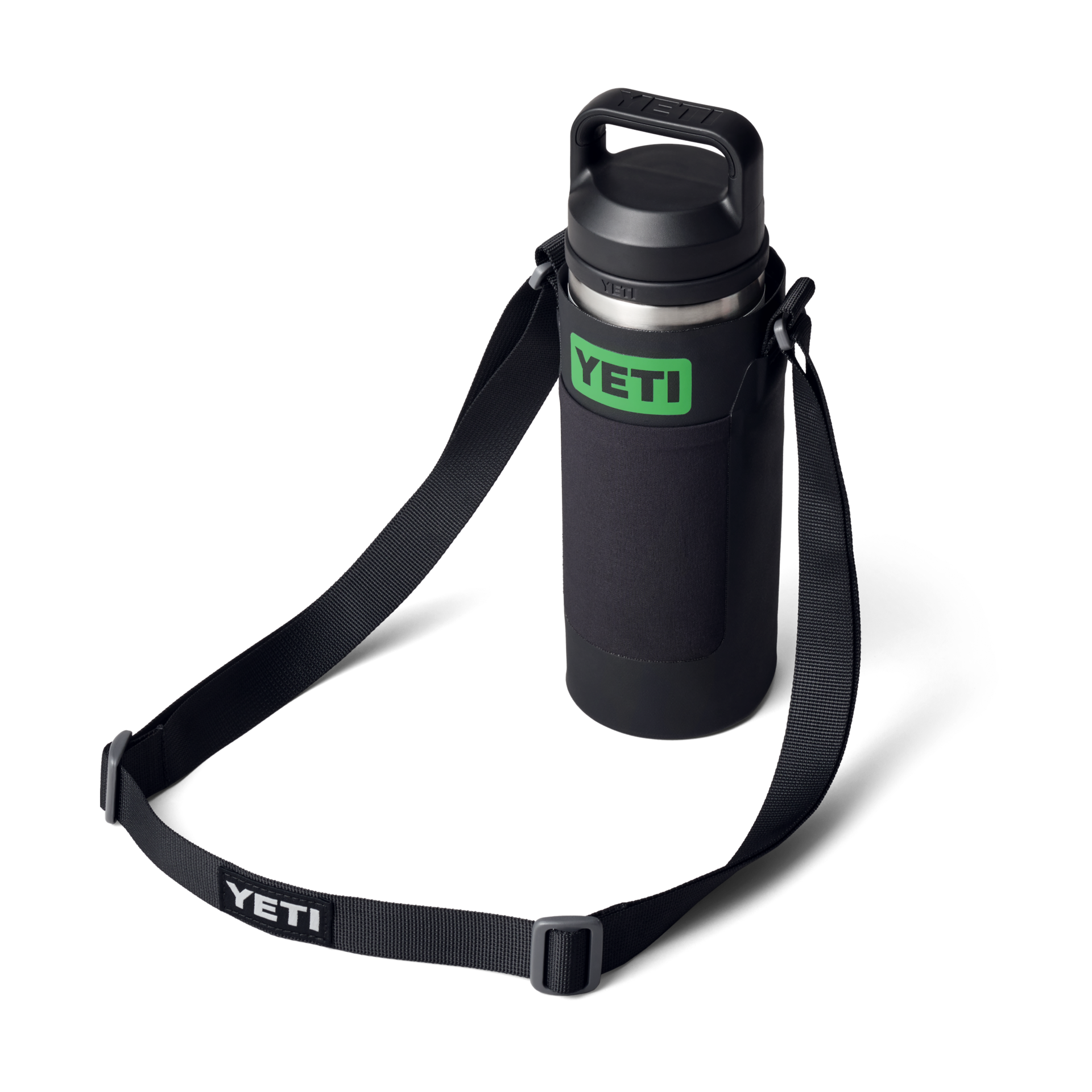 YETI Cooler Accessories   W Site Studio Small Bottle Sling Canopy Green 3qtr Bottle 2017 Primary B 2400x2400 