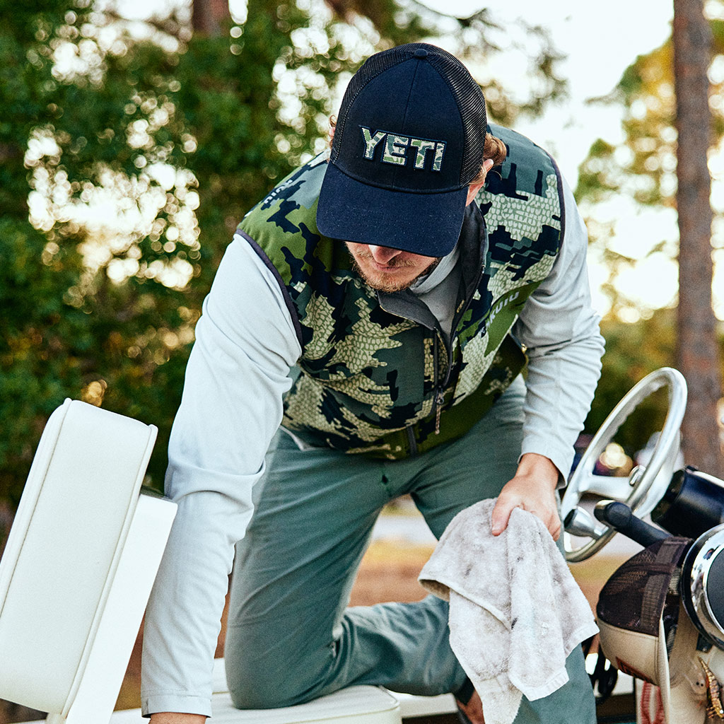 Yeti shop camo hat