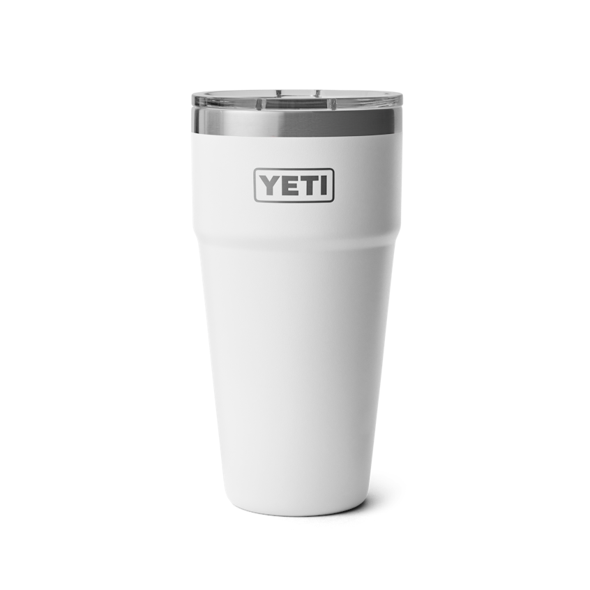 30 oz Stackable Cup, White, large