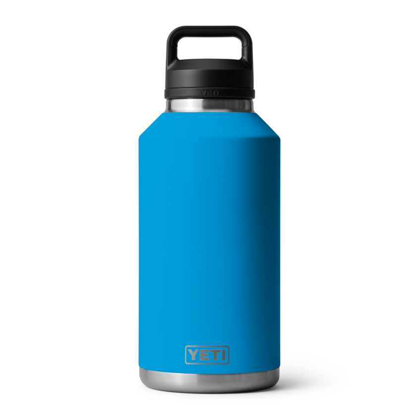 64 oz Water Bottle, Big Wave Blue, large